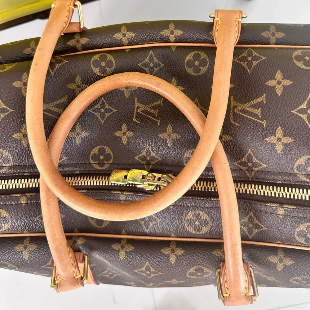 Louis Vuitton LV Travel Bag Sirius 55 Brown Monogram vintage excellent condition - Picture 8 of 11